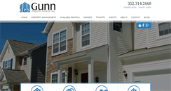 Desktop Screenshot of gunnpropertyservices.com