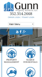 Mobile Screenshot of gunnpropertyservices.com